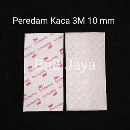 New Penganjal Kaca Meja 3M/ Bumper Peredam Kaca 3 M 10 mm per lembar