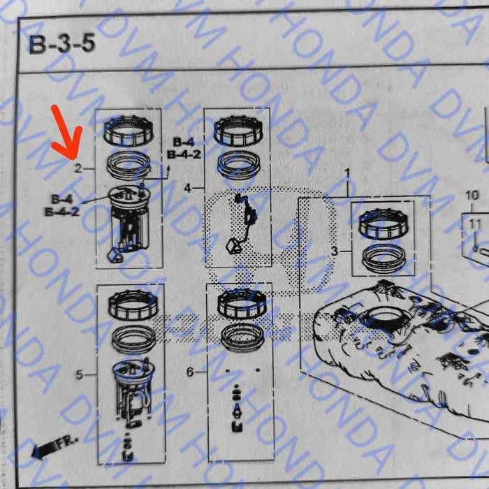 Fuel Pump/Rotax/Motor Pompa Bensin Assy Original Mobilio