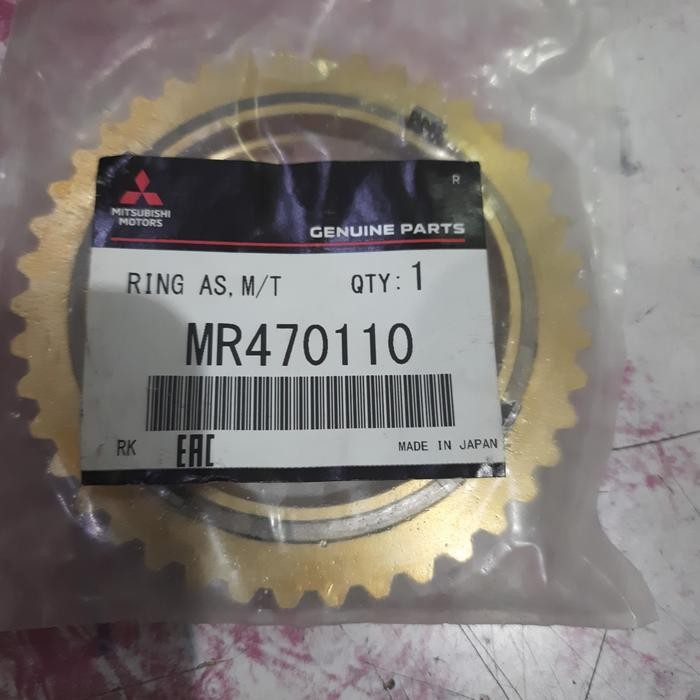 Gigi Ring Sincromis Kuningan Gigi 1 Dan 2 Mitsubishi Kuda Mr470110 Ori