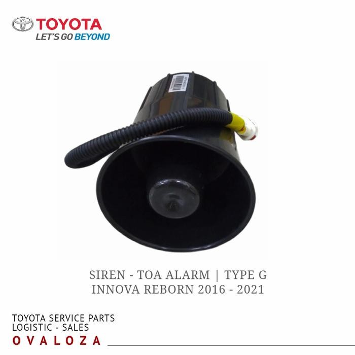 PREMIUM Toyota Innova Reborn Siren Alarm Innova Toa Alarm Innova Reborn