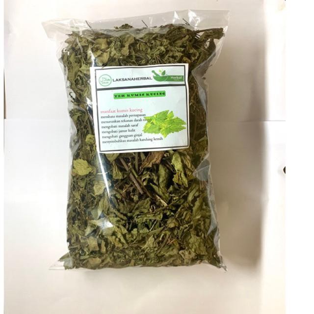 

PREMIUM daun kumis kucing kering original