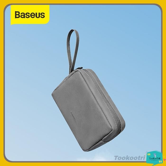 PREMIUM BASEUS Tas Gadget Organizer Travel Pouch Storage Bag