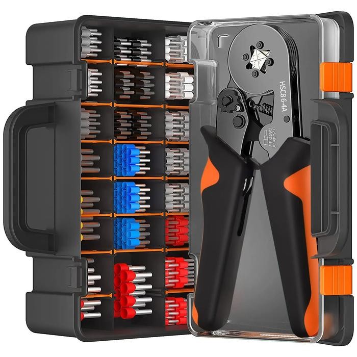 Tube Terminal Crimping Tools Ferrule Crimping Pliers HSC8 6-4