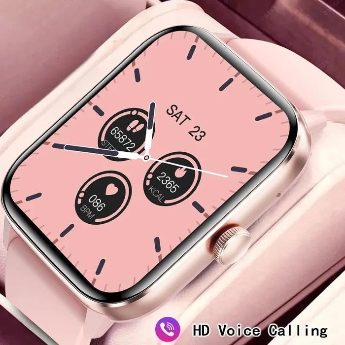 New Bluetooth Call Women's Smartwatch Blood Glucose temperature Blood