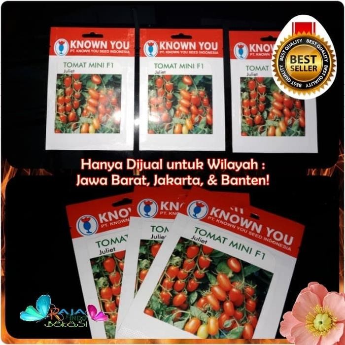 [Sp] Benih Biji Kys Tomat Cherry Mini Juliet Biji Tomat Ceri Cery Kys Manis