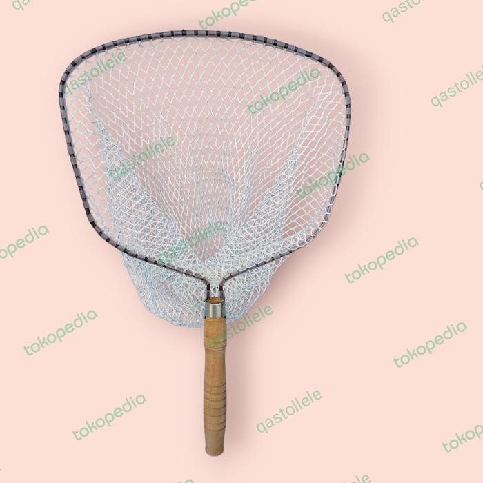 Serokan Ikan Besar Jumbo Jaring Ikan Nilon 40Cm