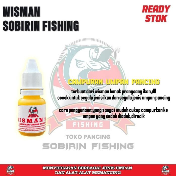 wisman sb campuran umpan pancing membantu ikan lebih cepat kumpul