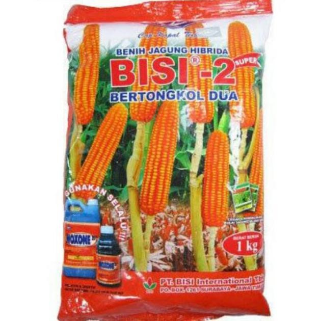 Terlaris Bibit Jagung Bisi - 2 1Kg Bertongkol 2 Kapal Terbang