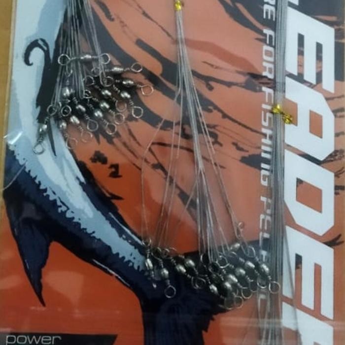 leader wire daido isi 12 rangkaiaan jadi untuk pancing laut neklin