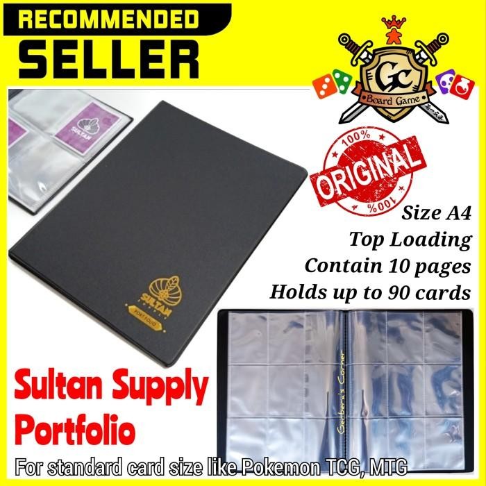 

Sultan Supply Portfolio Card Binder Plaic Card Album TCG MTG