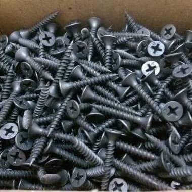 Skrup Gypsum 3 Cm Skrup Hitam Skrup #Gratisongkir