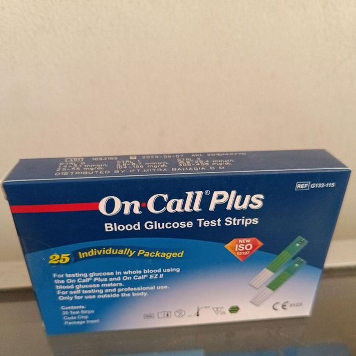 On Call Plus Strip - On Call Strip Gula Darah - On Call Plus Strip