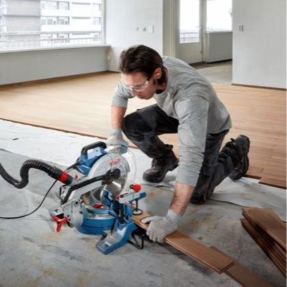 BOSCH GCM 254 Mesin Gergaji Alumunium Miter Saw Mitre Saw 10" MiterSaw GCM254