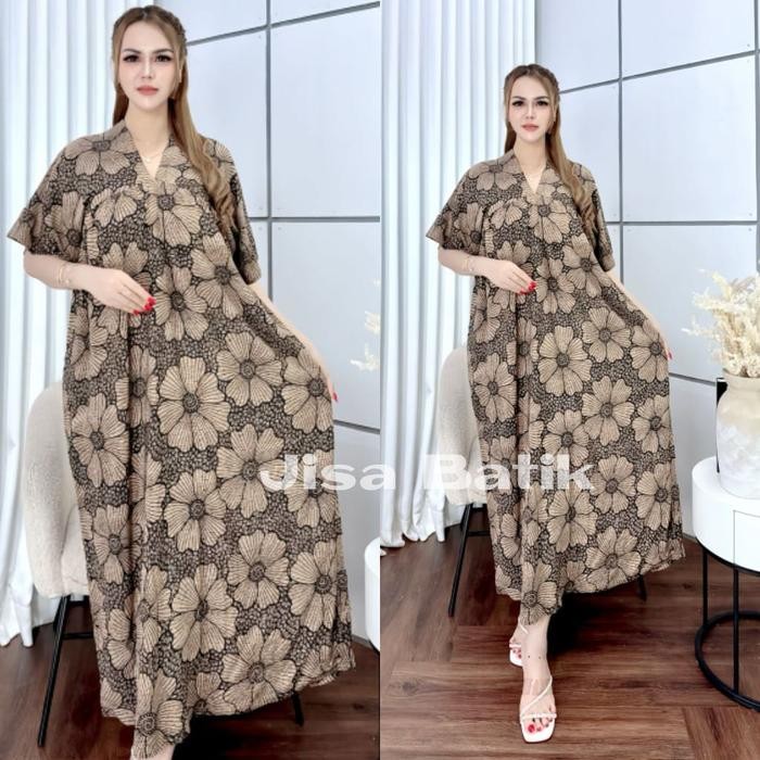 Daster Rayon Premium Jumbo Terbaru 2025 / Longdress Sheerina Ld 130 Wanita