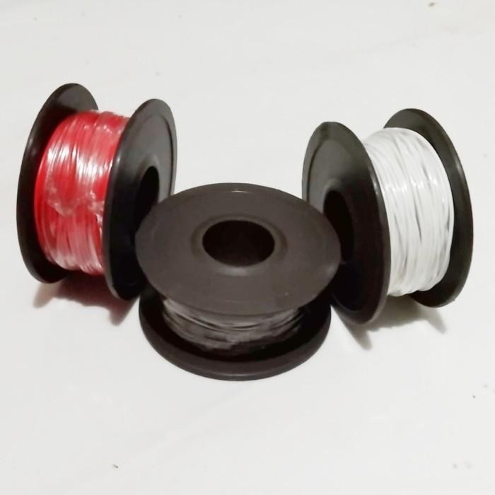 [Expert] Kabel AWG 28 Serabut Putih 1 Roll - 20 Meter