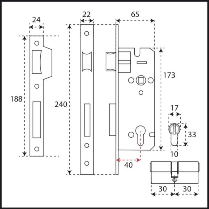 Terbagus Kunci Set Handle Pintu Roses Paloma Lrp 401 Handle Gagang Pintu 1 Set