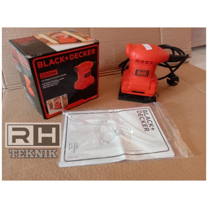 Mesin Amplas Black Decker Bs200 / Sander Black Decker / Mesin Amplas Black Decker