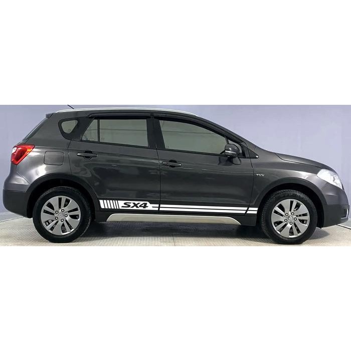STICKER AKSESORIS STRIPE MOBIL SUZUKI SX4 001