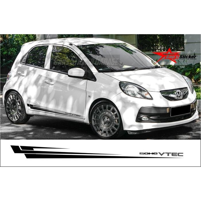 STICKER HONDA BRIO STICKER SAMPING HONDA BRIO ALL NEW BRIO
