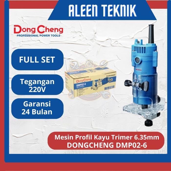 Dongcheng Mesin Profil Trimmer Kayu 6.35Mm / Mesin Pemotong Kayu Dongcheng