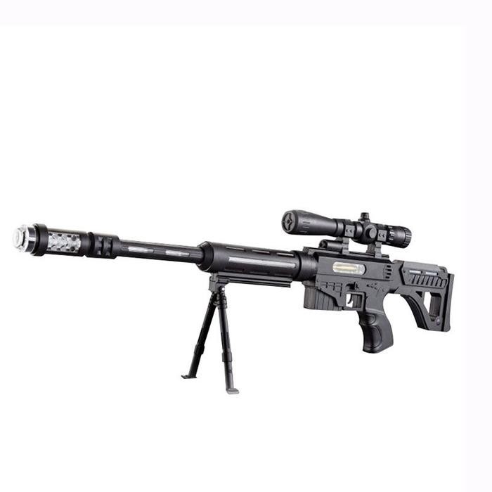 ELINAAKU MAINAN PISTOL ANAK MAINAN TEMBAK TEMBAKAN SNIPER GUN ADA LAMPU LASER