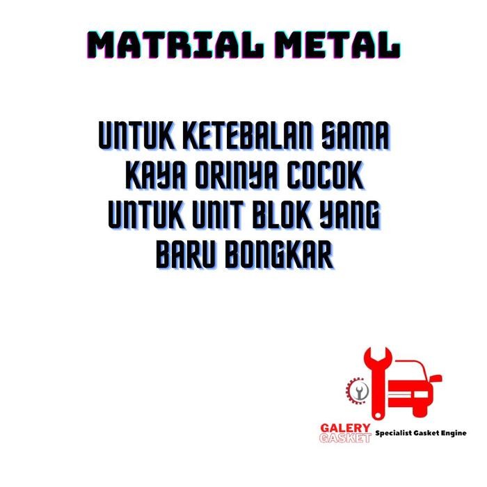 PAKING SILINDER HEAD TOYOTA KIJANG LGX DIESEL GASKET CLYNDER KIJANG 2L TERLARIS