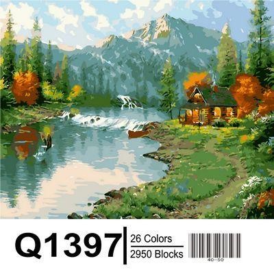 

SALE TERHOTT 40X50CM KANVAS GAMBAR TINGGAL DIWARNAI OIL PAINTING DIY PERANGKAT LUKISAN READYY