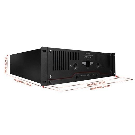 Box Power Amplifier Mv-10 Box Bell Mv10 Box Power Amply Mv-10 Mv 10