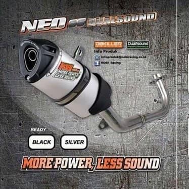 Knalpot Nobi / Nob1 Neo 3Bold Motor Sport Lengkap