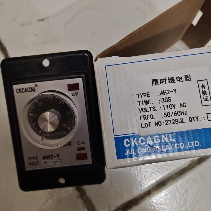 IC TIMER CKCAGNL AH2-Y AH2Y 30S 30SEC 30 SEC 110VAC 50/60HZ