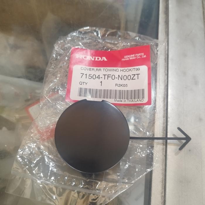 Cover Tutup Towing Hook Bumper Belakang Honda Jazz S Rs Ge8 2008-2014