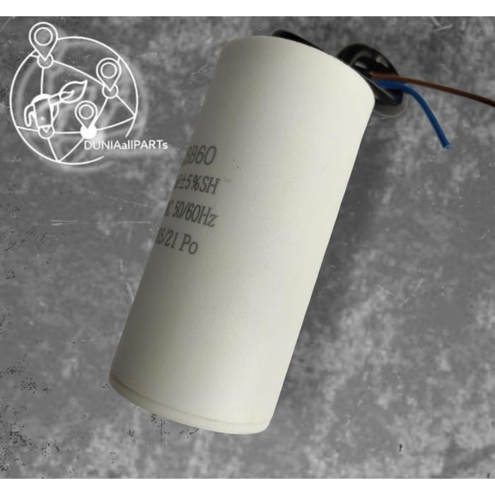 Kapasitor Pompa Air 40UF 450V CBB60 Capasitor industri 40uf bulat