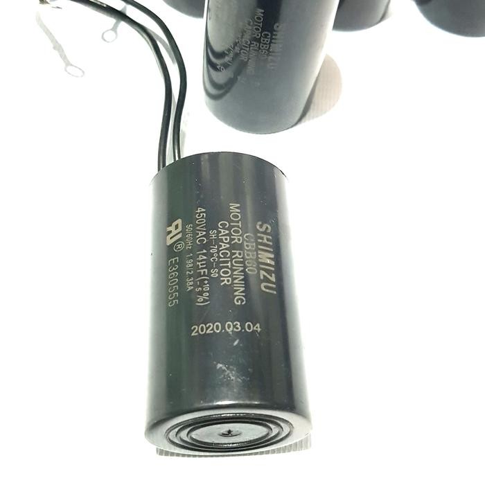 Kapasitor Pompa Air Shimizu 14uf (Asli)