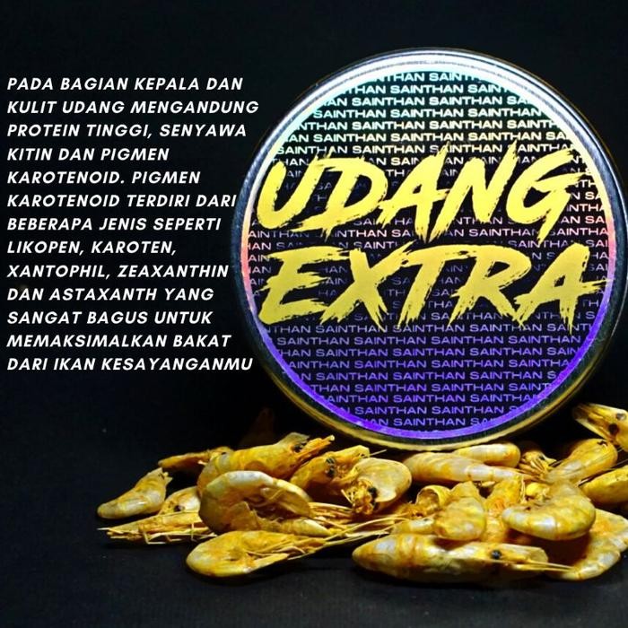 UDANG EXTRA YELLOW Pakan Ikan Channa Maru Yellow Sentarum