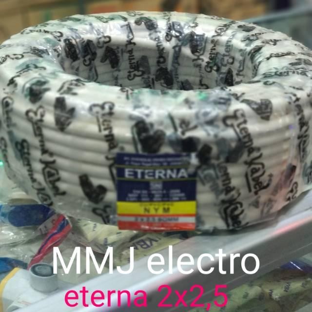Kabel Eterna - Kabel Listrik Eterna 2x2,5 NYM Harga Permeter
