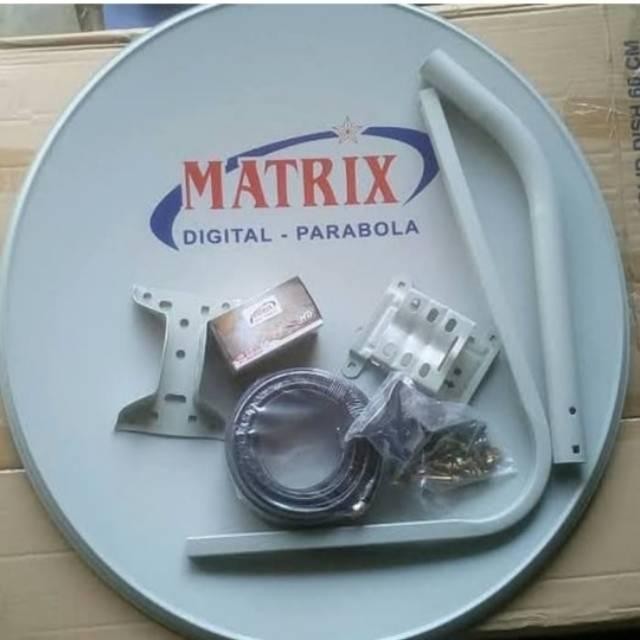 Dish parabola 60 cm lengkap ninmedia