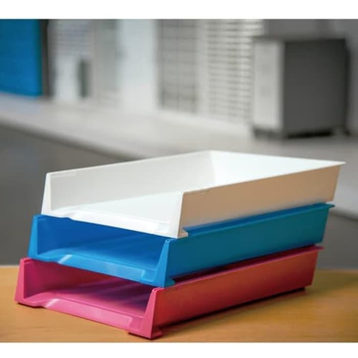 

Rak File Susun OA-2937 Shuter Letter Tray (Transparent White)