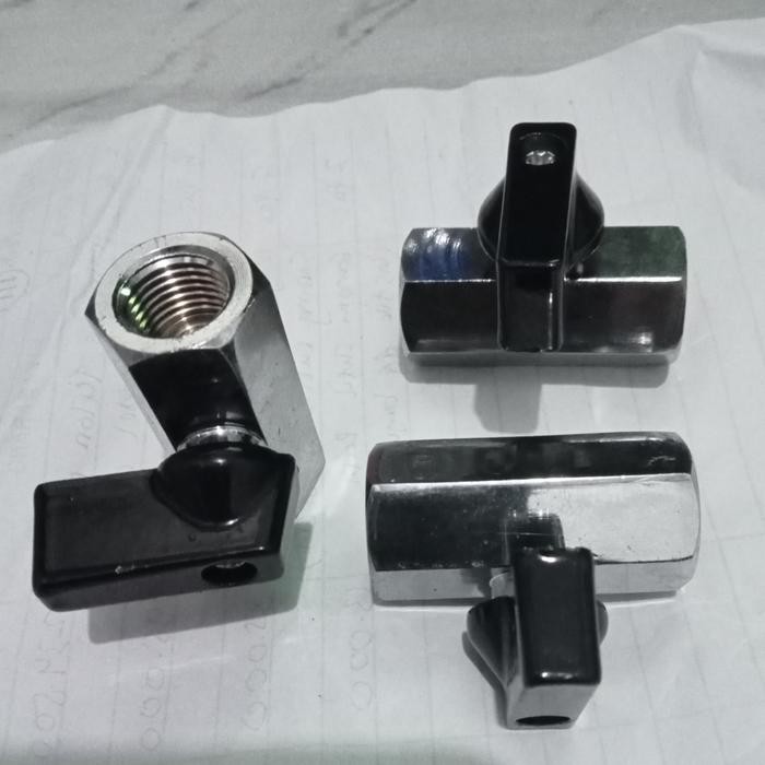 mini ball Valve stainless 304 1/4"drat perempuan dalam