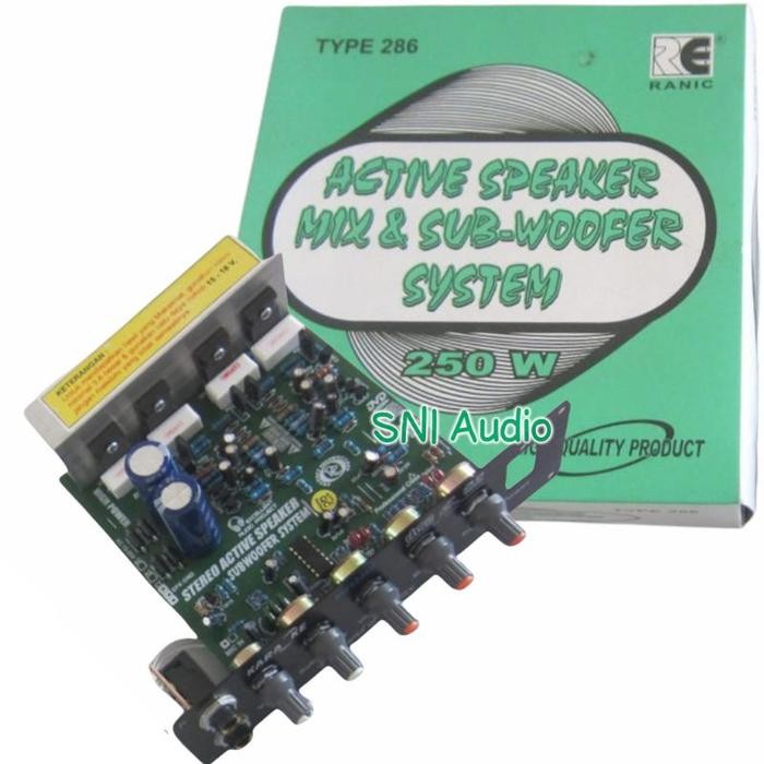 Kit Speaker Aktif Karaoke Subwoofer System