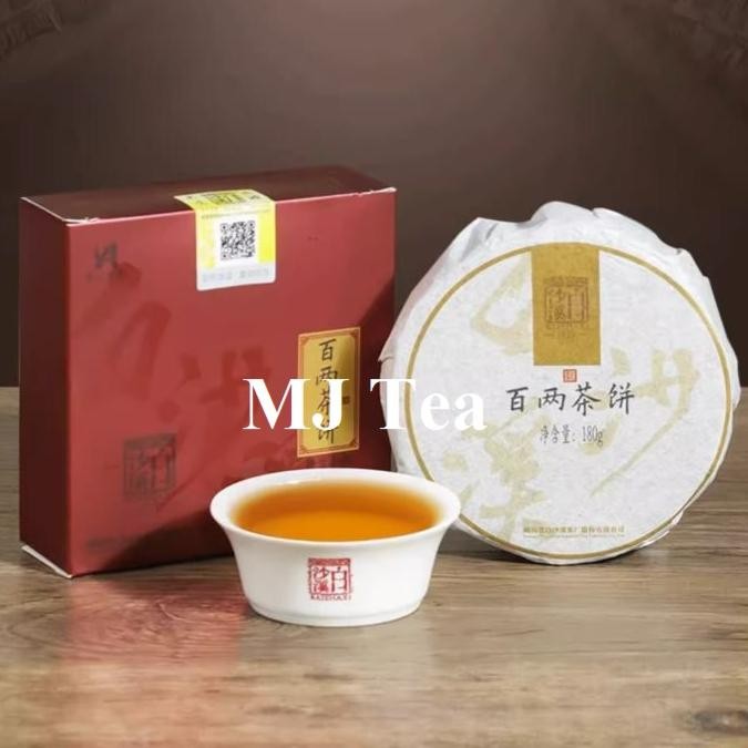 

Baishaxi Hunan Anhua Dark Tea Flower Roll Tea Cake 180g