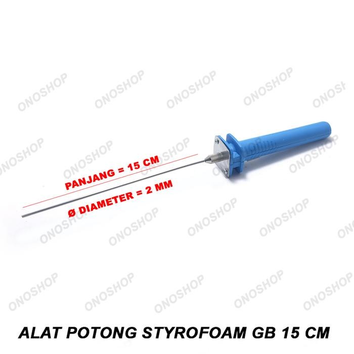 

PAKET ALAT POTONG STYROFOAM GB 15 CM + ADAPTOR 6 VOLT