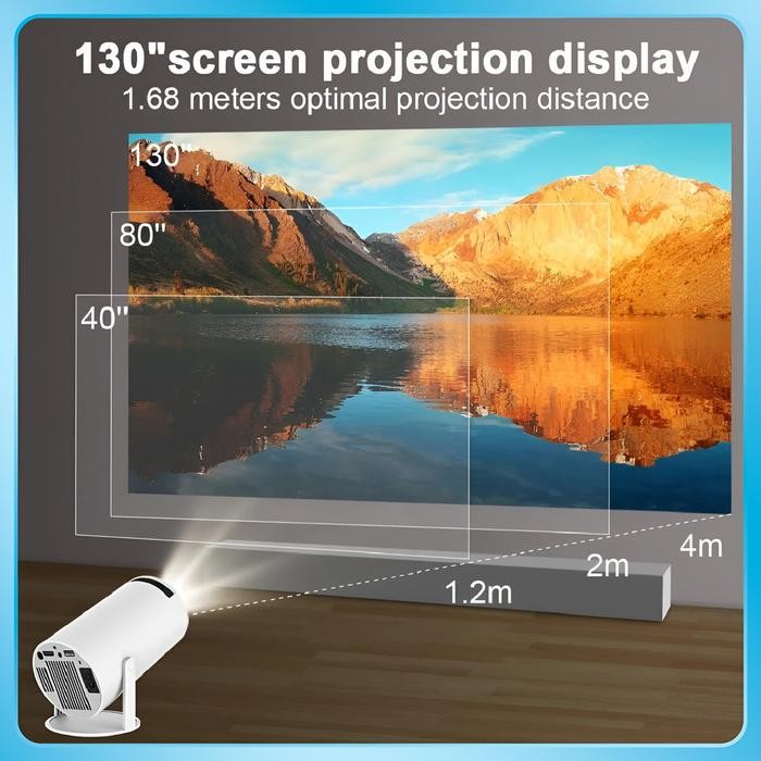 Best Infocus Projector 4K Lyncer Wifi Wireless Proyektor Infokus