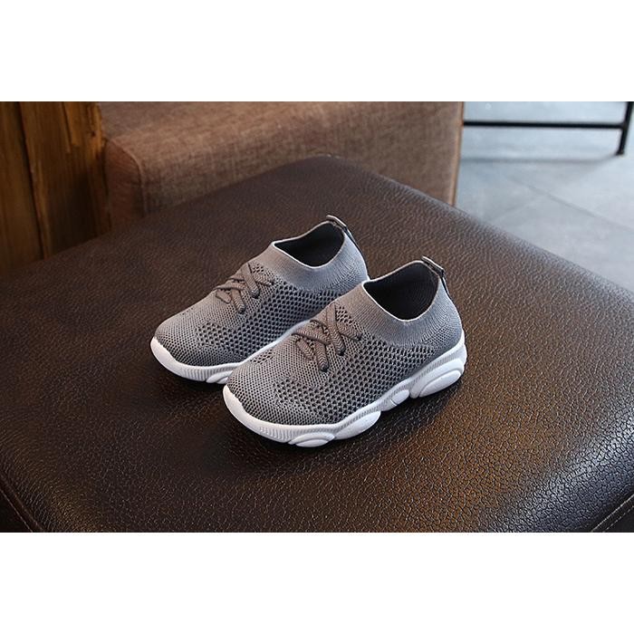 LVR LV0357 Sepatu Slip On Anak Rajut Sepatu Sport Anak Kekinian