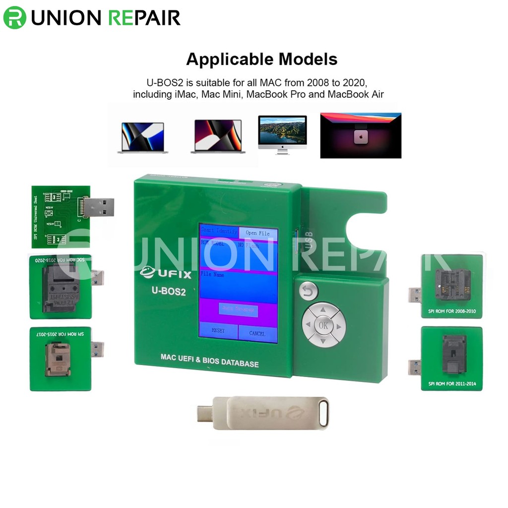 UFIX U-BOS2 Data Assistant untuk MACBOOK 2008 S 2020 iMac Mini