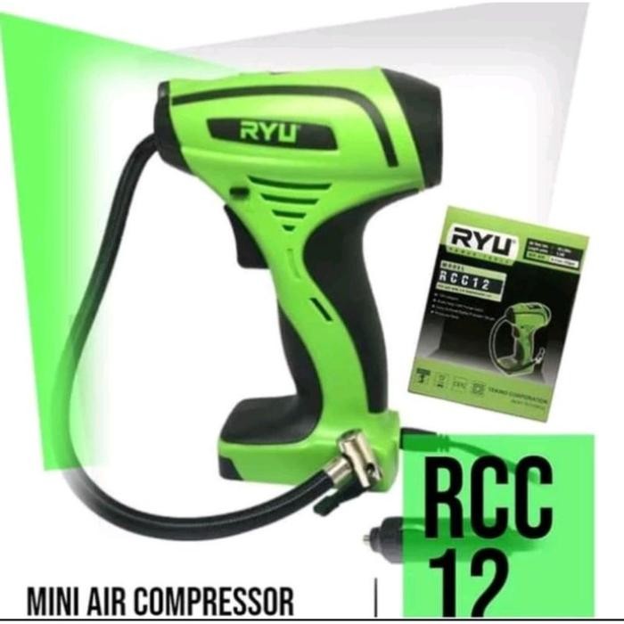 RYU RCC12 Mini air compressor 12V DC pompa ban kompresor mini RCC 12
