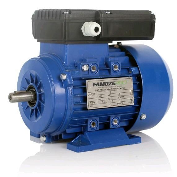 FAMOZE PRO DINAMO 1 PHASE 5 HP 1400 RPM 3.7KW 220V TIPE GMYL MOTOR LISTRIK PENGGERAK MESIN GILING,