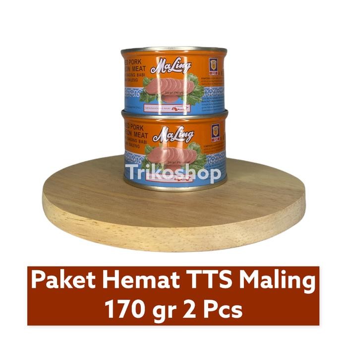

PROMO HEMAT 2 Pcs Maling Babi Kaleng 170gr TERMURAH
