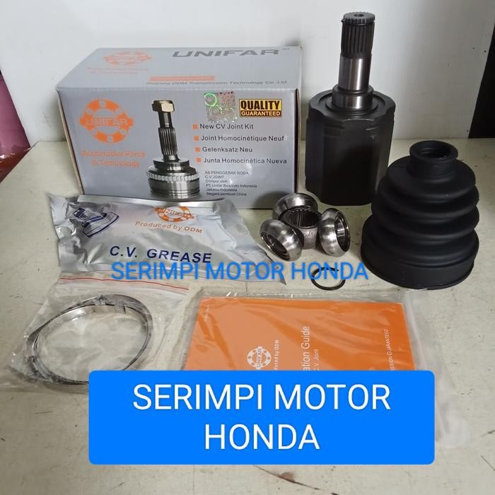 Cv joint as roda dalam BRV matic UNIFAR