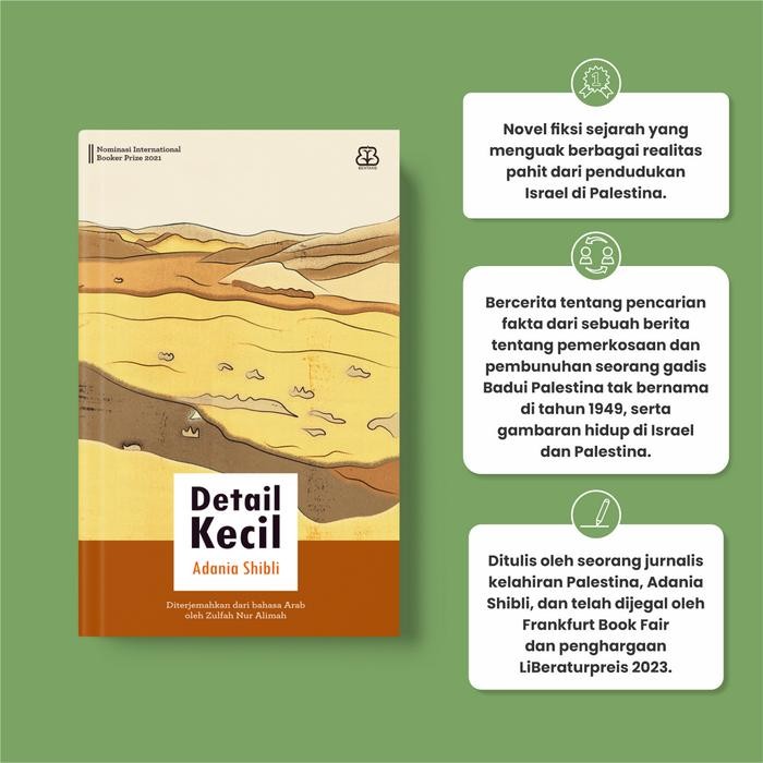 

[Bentang] Buku Fiksi Detail Kecil - Adania Shibli