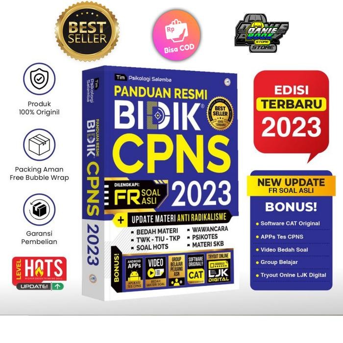 BUKU PANDUAN BIDIK CPNS SESUAI FR TERBARU 2023 BUKU TES CPNS 2023